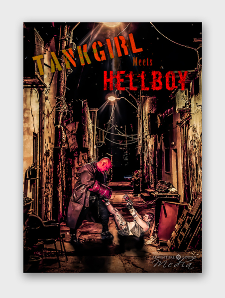 Book cover hellboy tankgirl